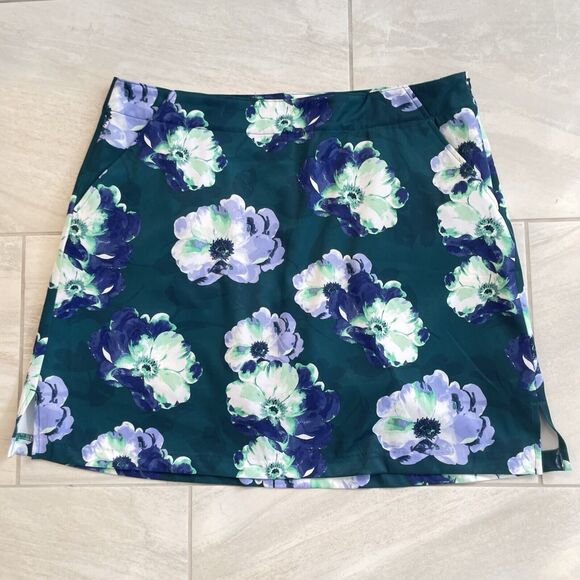 Lady Hagen Magnolia Print Skort - Picture 1 of 9
